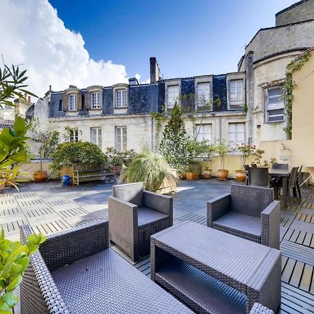 Lovely Apartment With Exceptional Terrace Bordeaux Exteriör bild