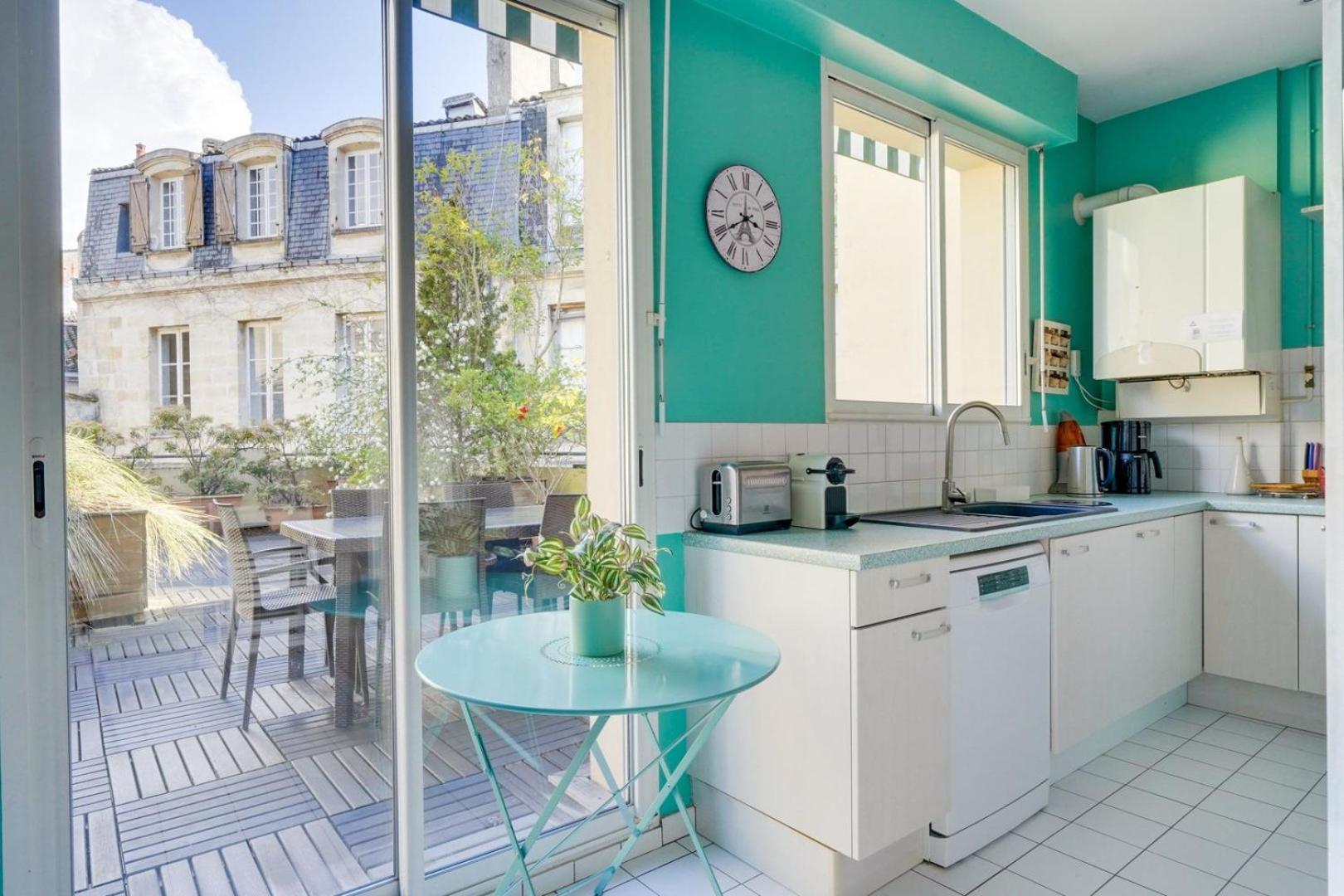 Lovely Apartment With Exceptional Terrace Bordeaux Exteriör bild